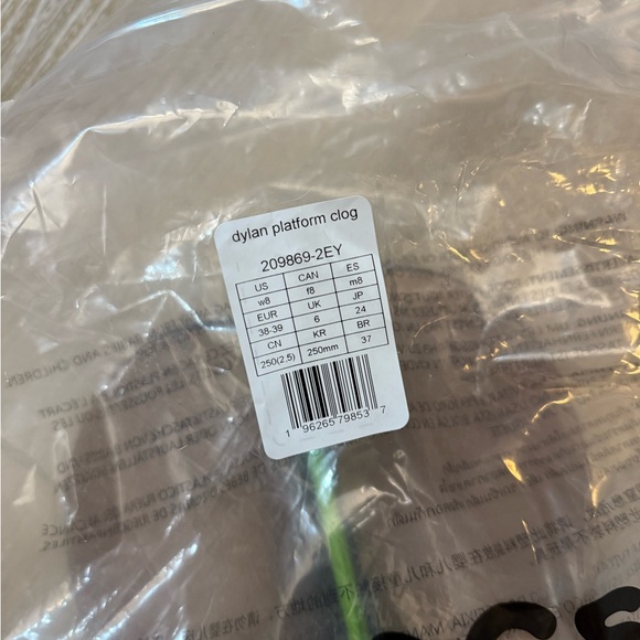 NEW Crocs Women's Dylan Platform Clog Sepia W8 - Picture 6 of 6